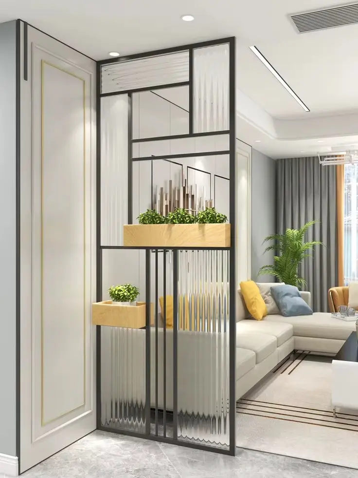 Architectural spatial divider by IronEdge Designs